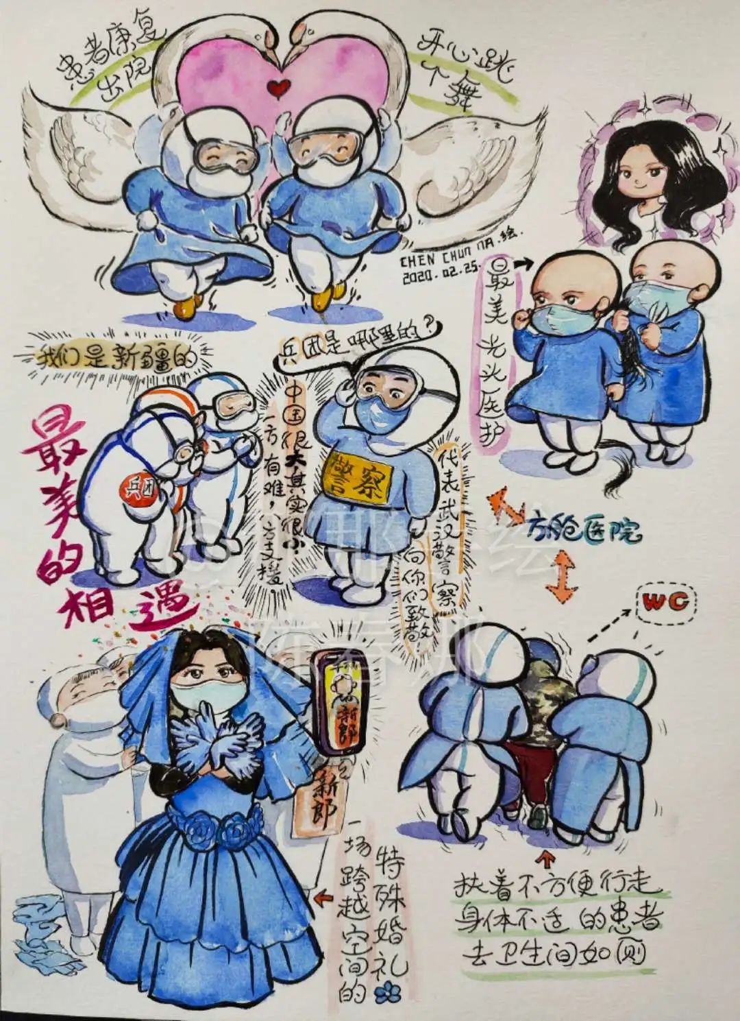 厉害了普宁一宝妈手绘抗疫漫画火遍全网