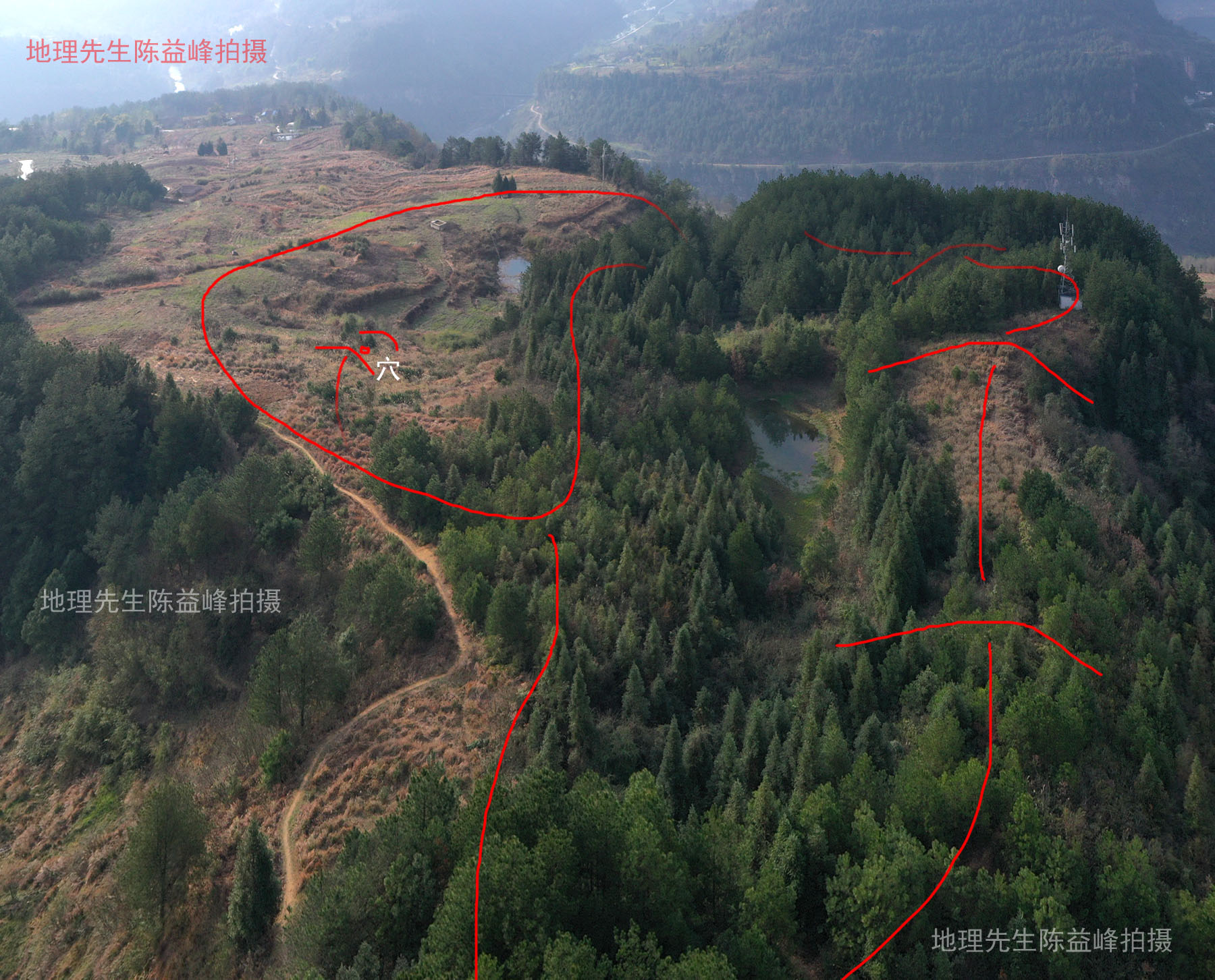 风吹罗带陈益峰寻龙点穴作品