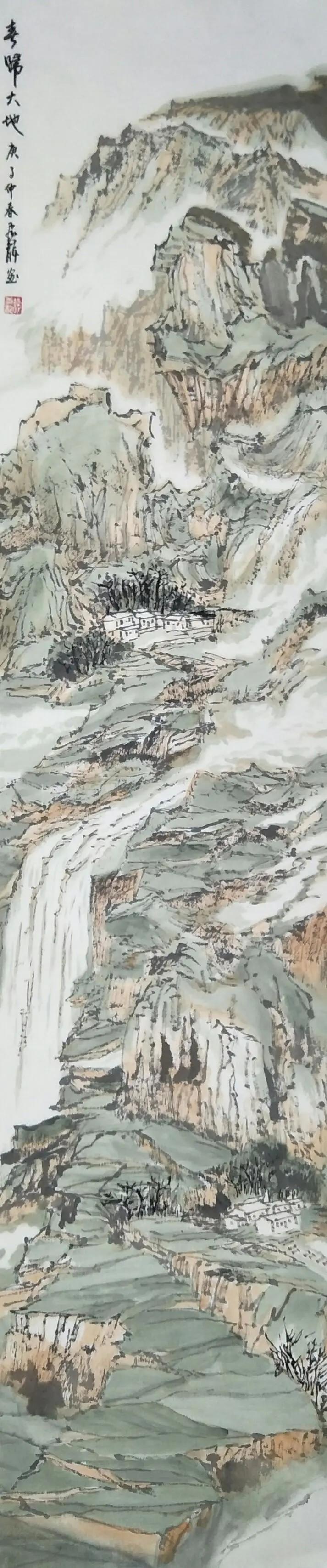 画家钱飞龙—清润隽秀 独树一帜