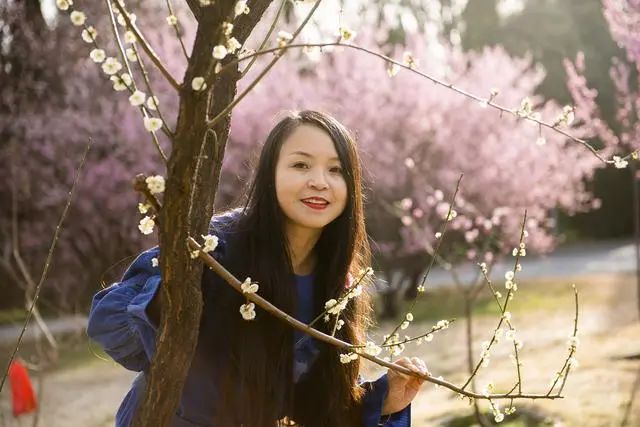 人像摄影:满园梅花开