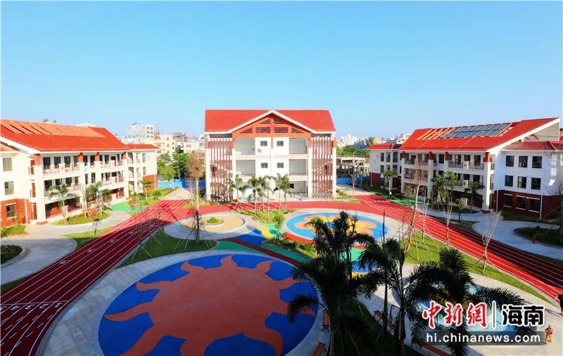 资料图:陵水县机关幼儿园(新园区)新貌 王晓斌摄