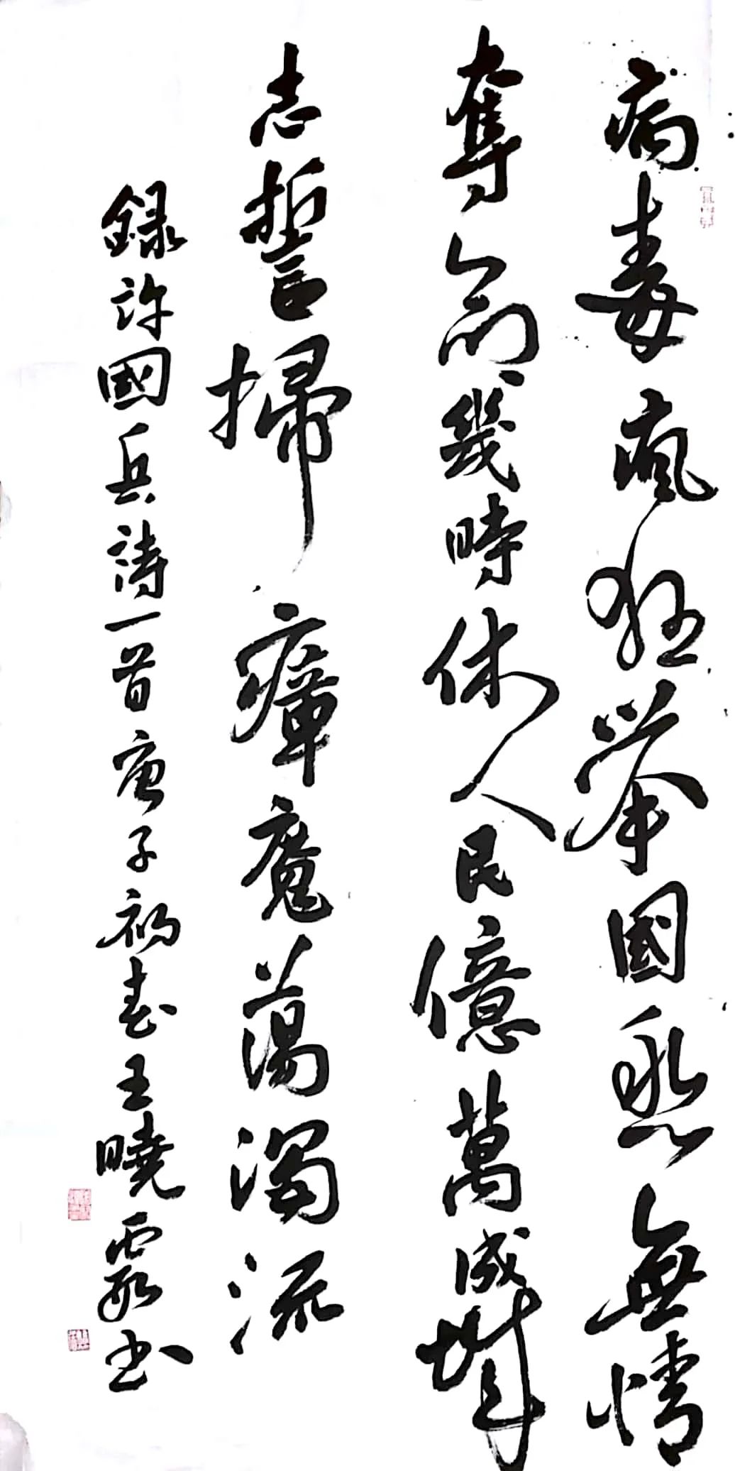 王晓霞 草书林炳江 草书郑建斌 草书姚斌 行书李兴东 行书杨柳平 行书