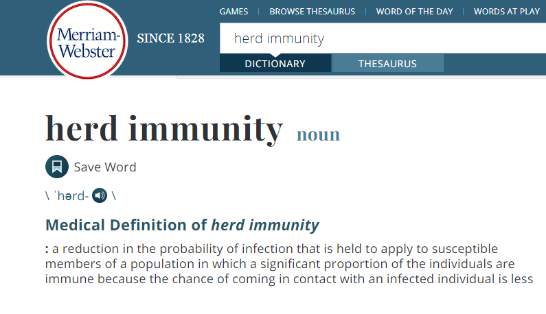 老雅英语札记(第4期) | 何为"群体免疫"(herd immunity)?