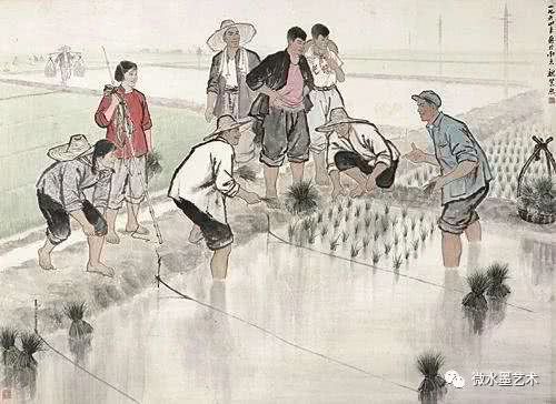 五六十年代春耕图,美翻了!
