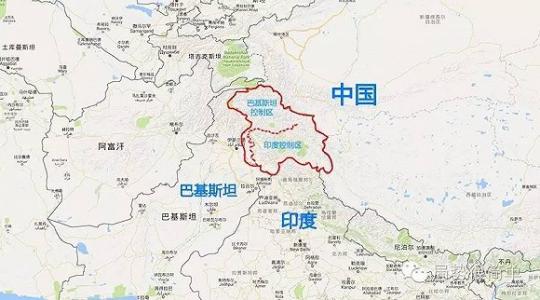 中控克什米尔人口_中国地图鸡尾巴下方红线是什么地区,有什么意义(2)