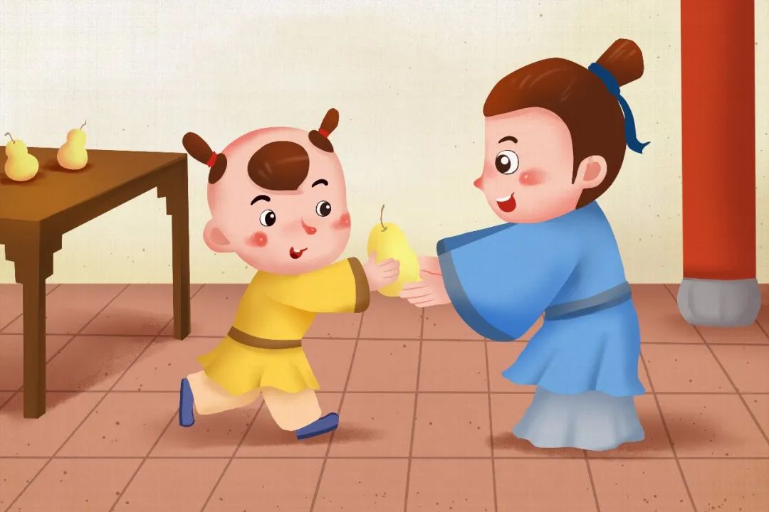 孔融让梨