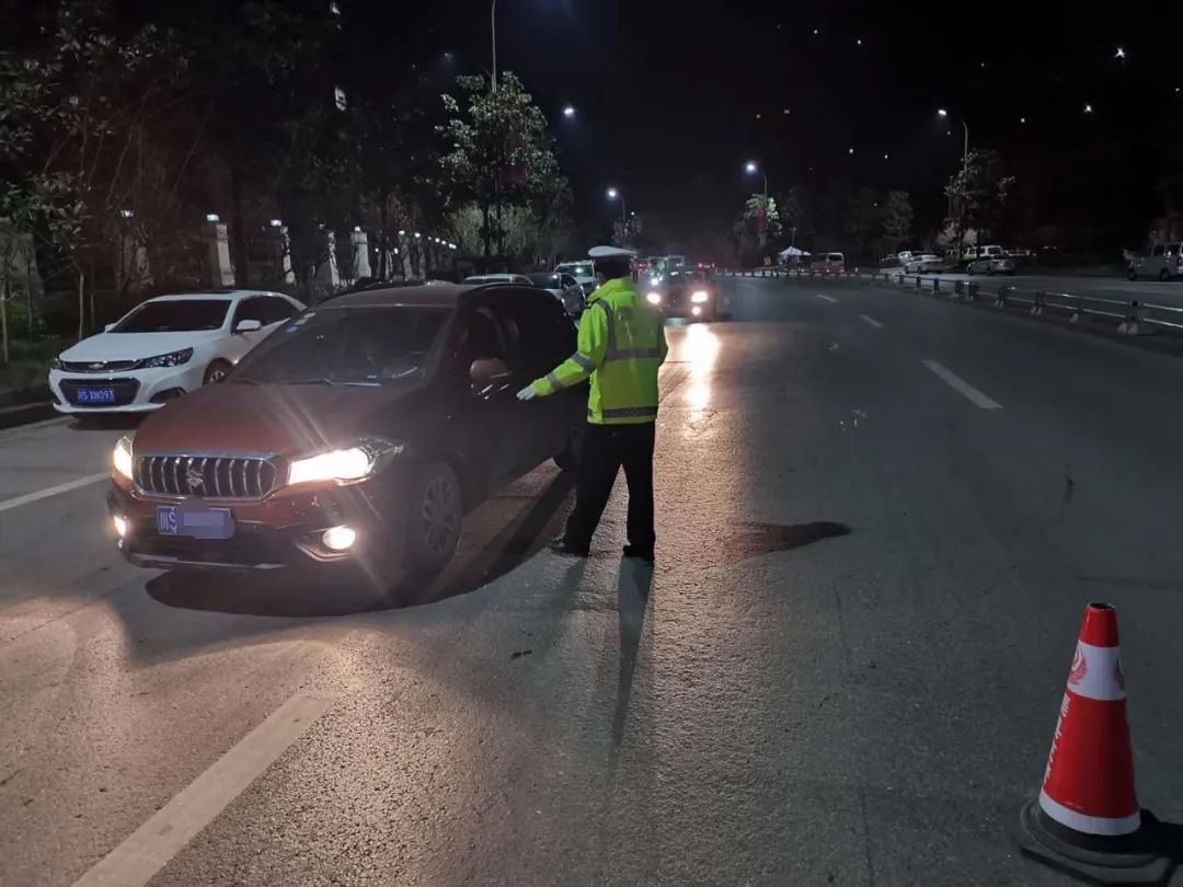 心怀侥幸，渠县男子酒驾罚得青痛！