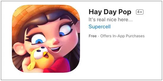 Supercell用自己最老的IP，打造了一款消除+农场经营_Hay