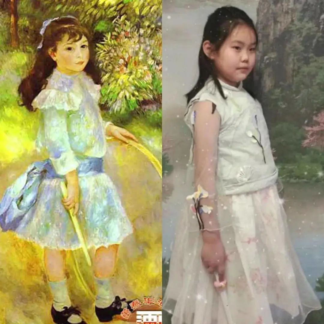 欣赏名画发现美,宅家模仿"艺"起来!汇诚小学名画模仿艺术活动
