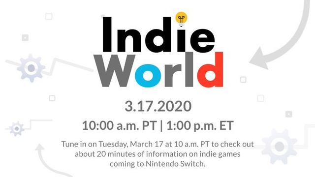 任天堂独立游戏直面会将于3月18日凌晨1点召开_Indie