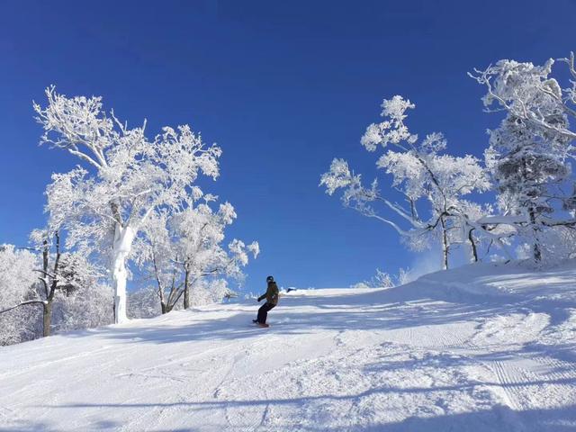 北大湖滑雪度假区,爱滑雪的人