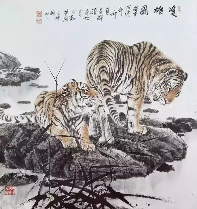 国画家顾青蛟作品集合值得收藏