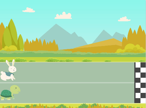 也有适合有编程基础学生的龟兔赛跑和获取疫苗等课程,学习公益金9