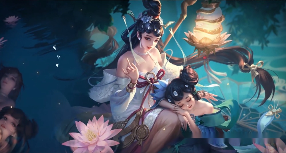 王者荣耀:小乔青蛇即将正式上线,西子湖畔,大小姐妹相伴其中