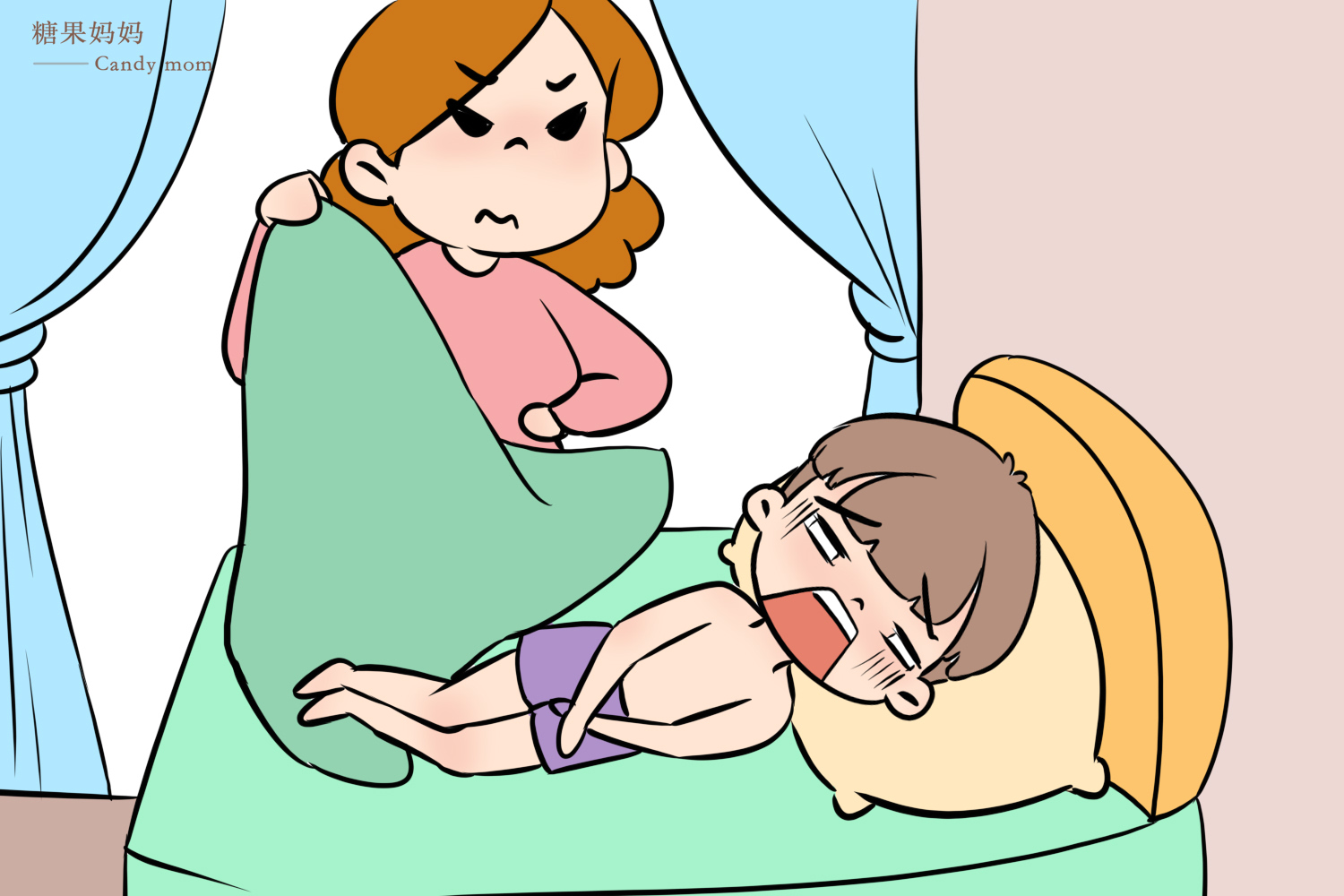 『孩子』警惕杀伤性叫醒父母叫醒孩子的全国模式：掀被、怒吼、制造噪音