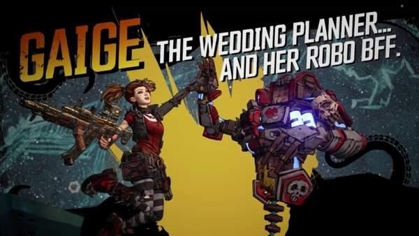 《无主之地3》新DLC开场演示二代目萝莉机械师回归_婚礼