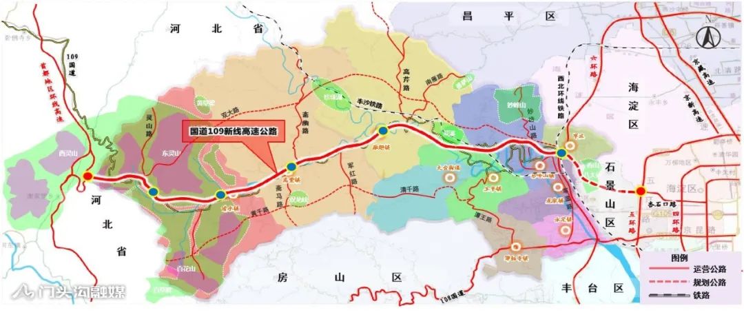 门头沟分局为加快推进市重点工程建设,完成国道109新线高速公路工程第