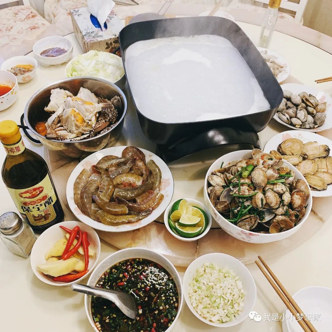 海鲜火锅摄影图__食物原料_餐饮美食_摄影图库_昵图网nipic.com