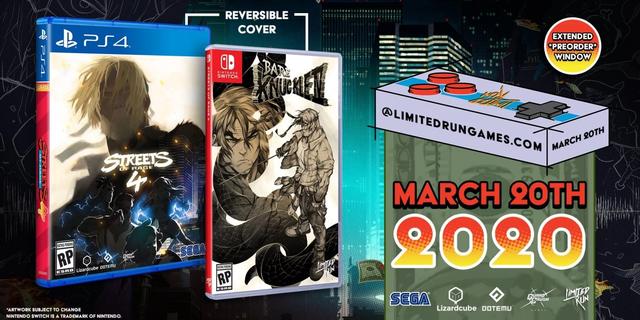 PS4/NS《怒之铁拳4》实体限量版3月20开启预订