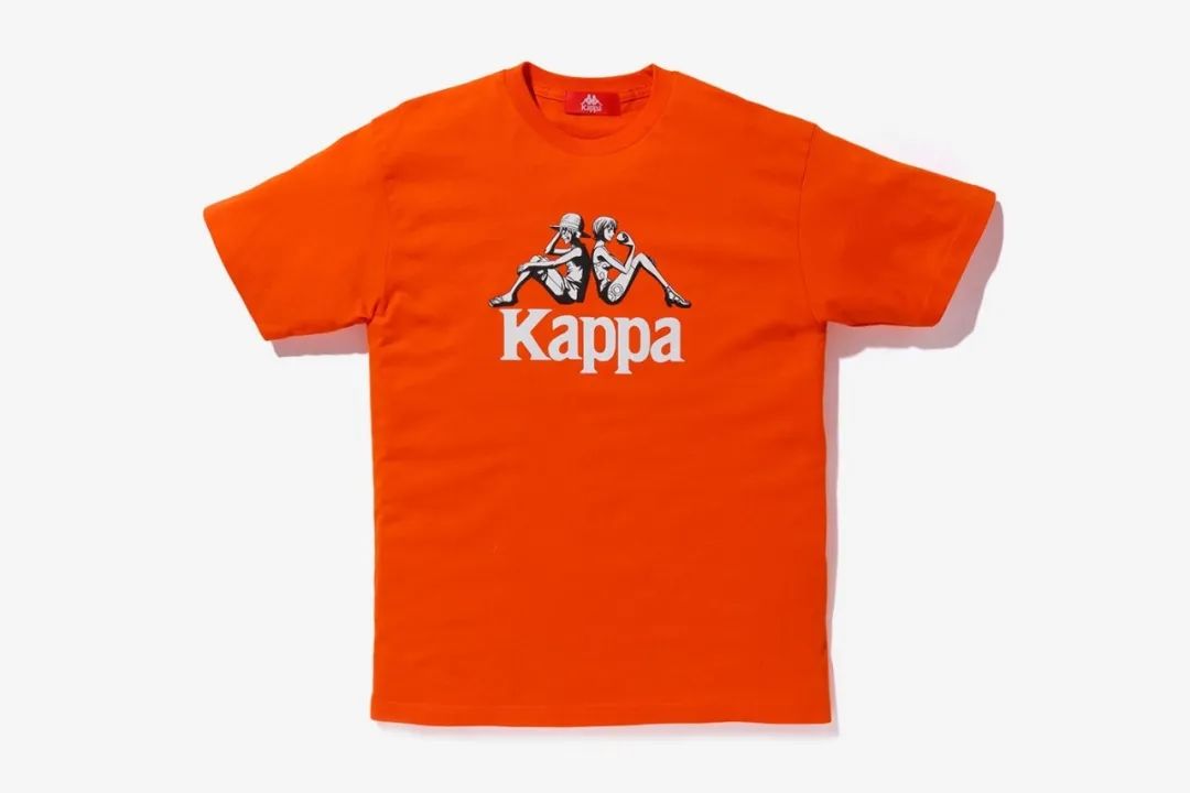 海贼王联名kappa正式发布,背靠背标变成了你熟悉的人物_logo