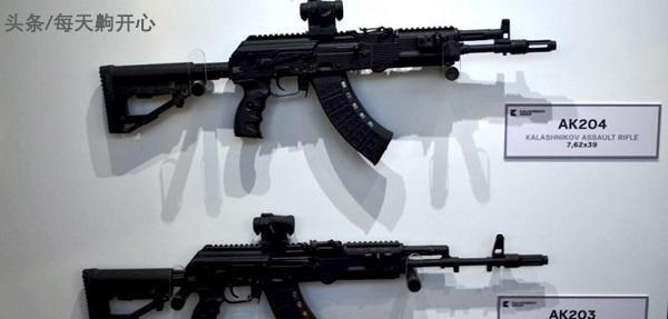 印度采购新式步枪ak203步枪