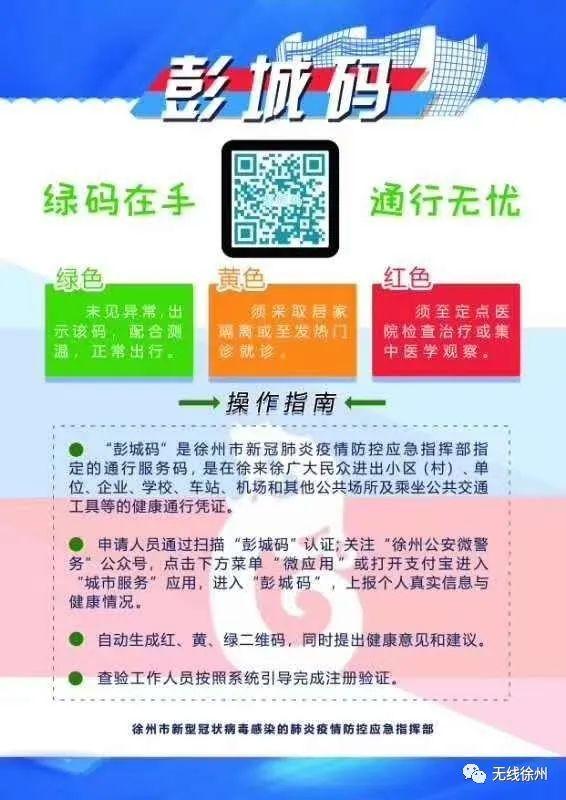 所有徐州人彭城码老人儿童申领模块今日上线