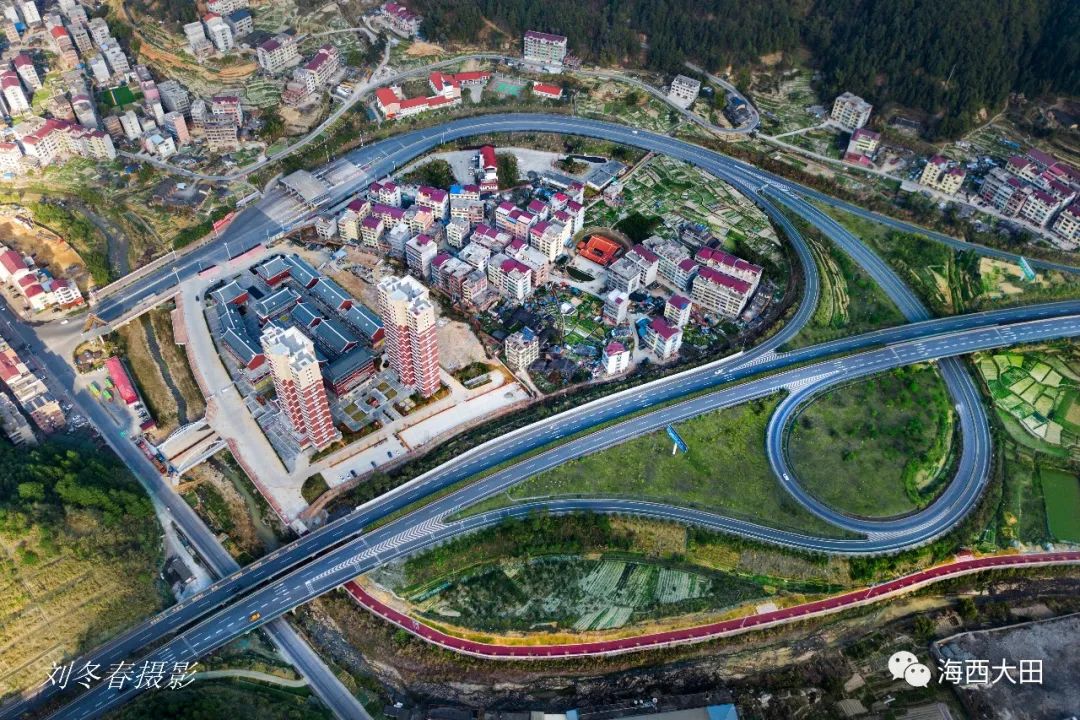 大田国道纵五线预计年底通车,沿线美景图