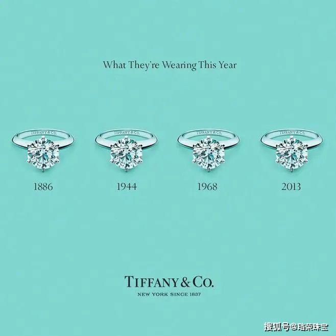 最经典tiffany setting钻戒简洁是时尚永远不灭的准则,简洁设计的