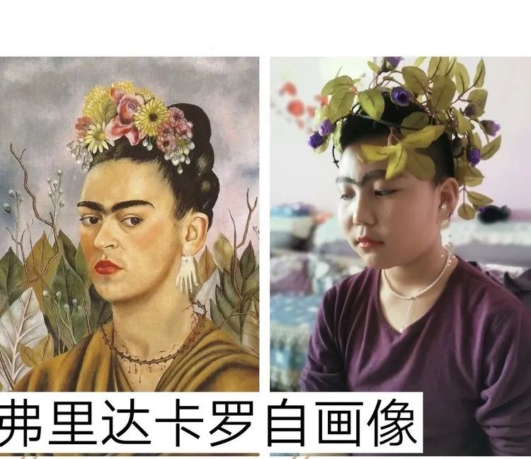 模仿让学生与名画之间产生了联结,名画不再只是远在卢浮宫的西方大师