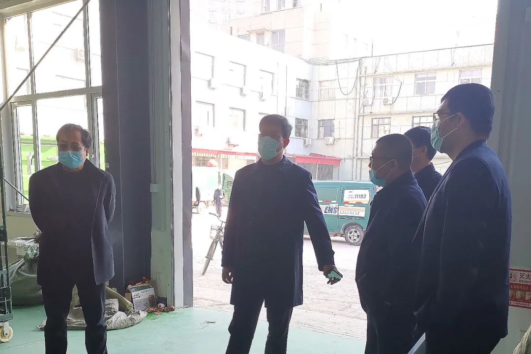 市分公司党委书记,总经理惠志林到青县分公司调研