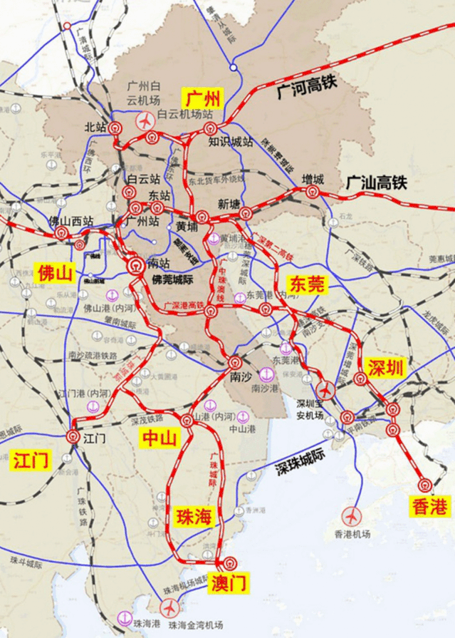 广州东部高铁站枢纽确定落地科学城广深距离有望缩至15分钟