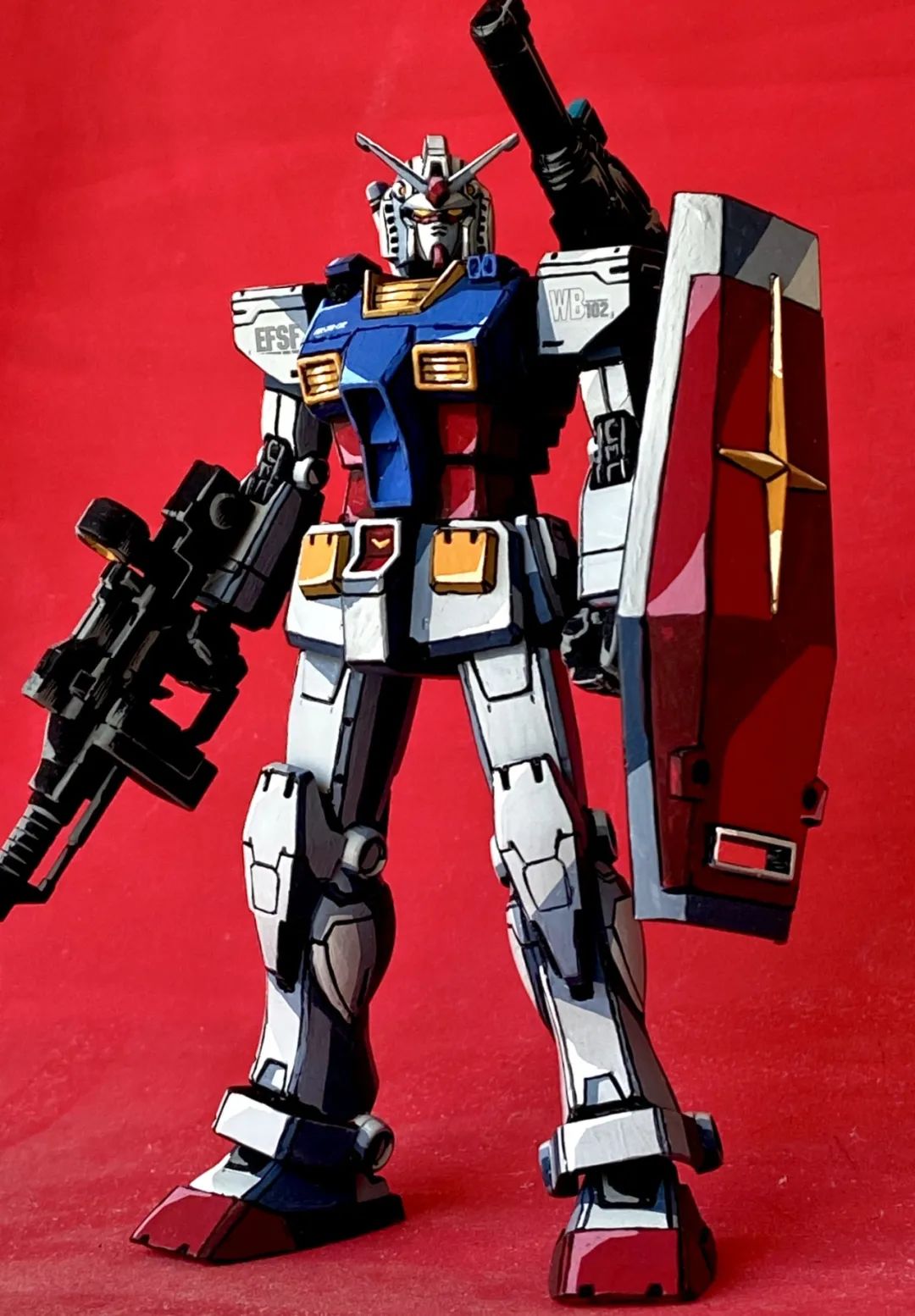 手快的人已完成 二次元涂装hg Gto 78 公众