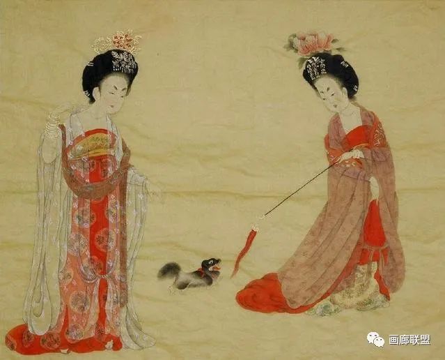 唐代女人的美丽和优雅,都在《唐宫仕女图》里