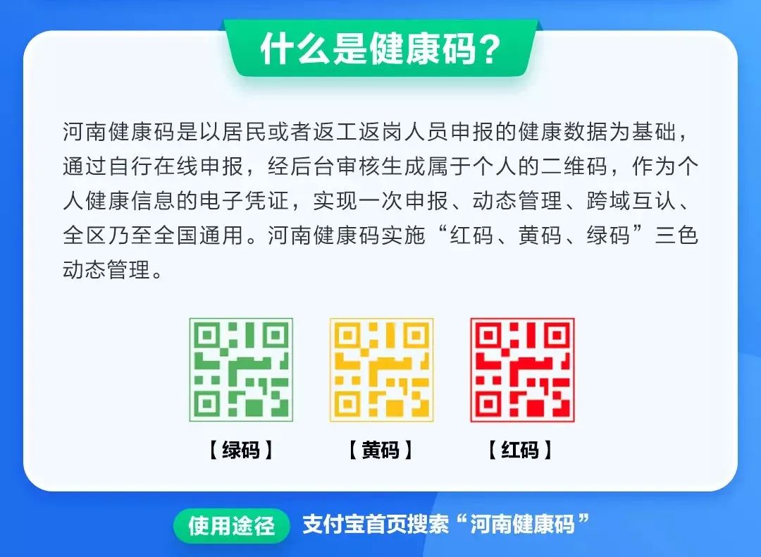 河南健康码最新消息来了绿码无需再办健康证明