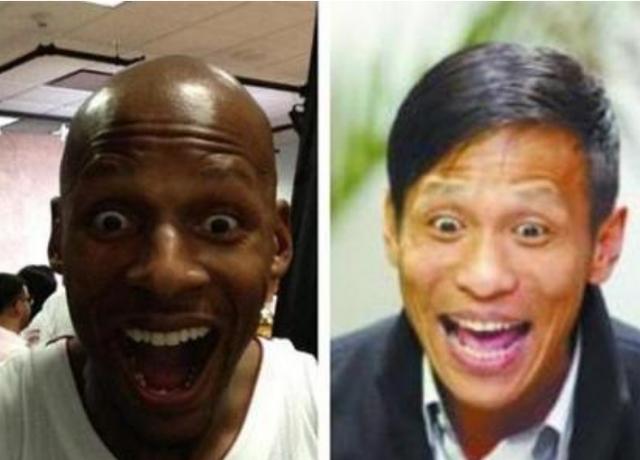 沃爾沃克：詹姆斯神似張震岳，NBA球員大撞臉！沃爾沃克如親兄弟一般