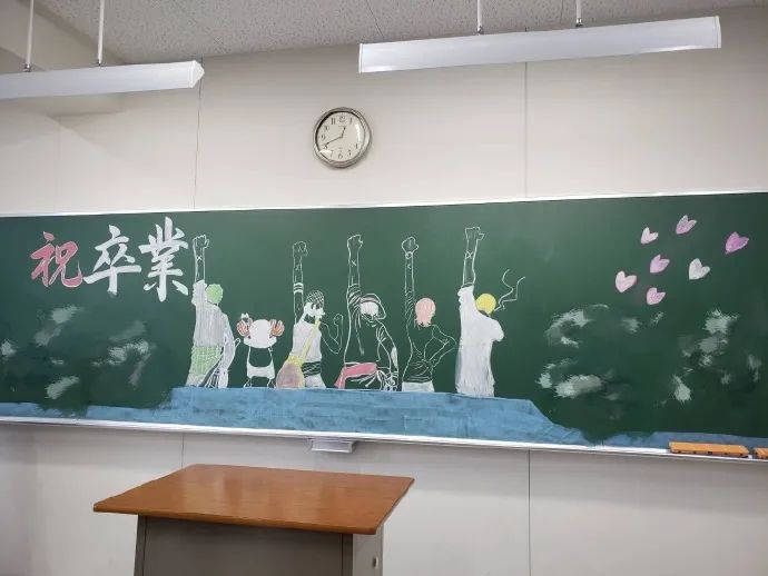 毕业黑板画合集 ,大神膜拜ing