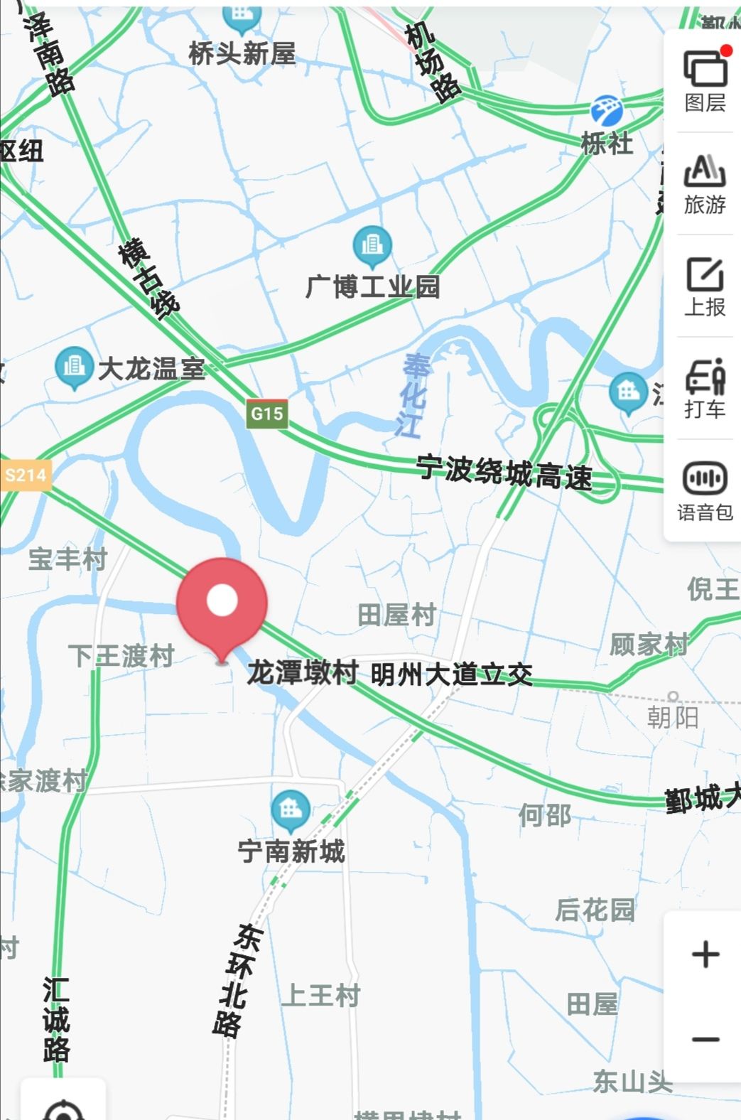 拆迁范围为方桥街道龙潭墩村.