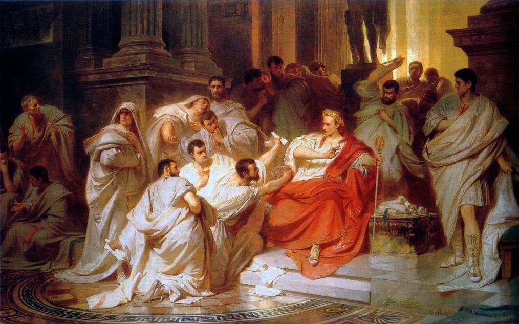 杀死凯撒的布鲁图是他的儿子？44年3月15日罗马独裁者恺撒遇刺