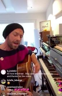 Coldplay主唱办“家里蹲音乐会”，线上直播点唱_克里斯·