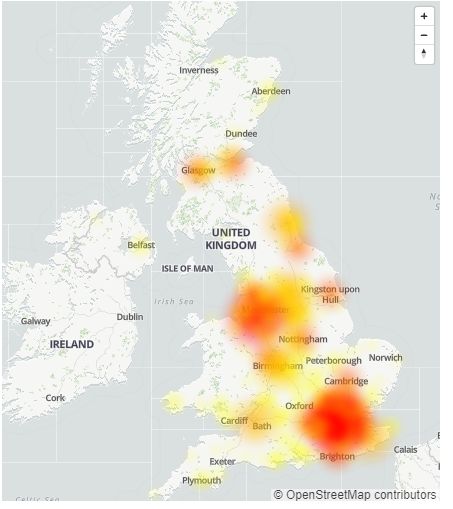 大家在家远程办公？结果英国的网崩了…… (组图)