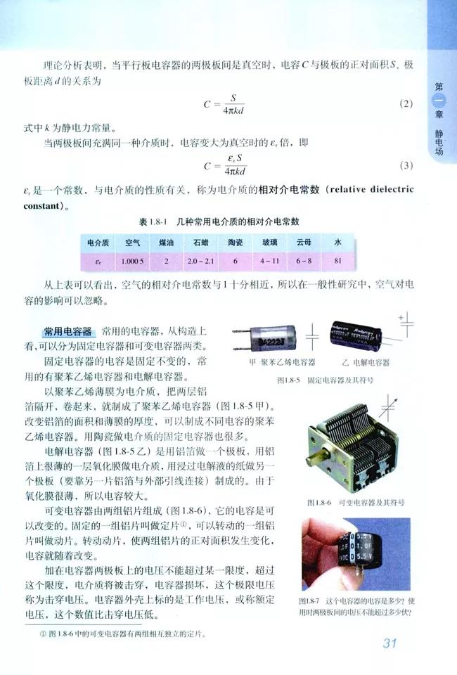 （高中物理）人教版高中物理教材选修3-1（最新电子课本）