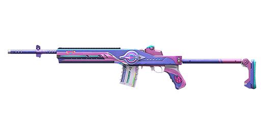 scar-l-梦幻火箭 (升级后外观) 以上是本次  和平精英x火箭少女101