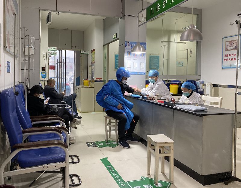 迈开复工"春天的脚步" 苍南华山医院有序恢复正常门诊
