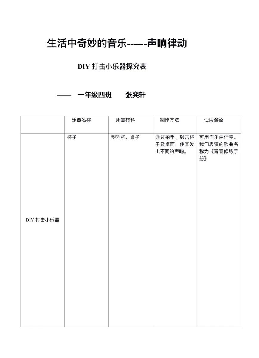 生活律动简谱_生活模仿律动简谱(3)