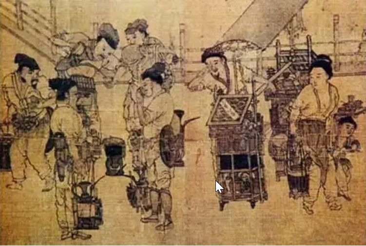 宋代茶馆的兴盛同商业活动的繁荣密切相关