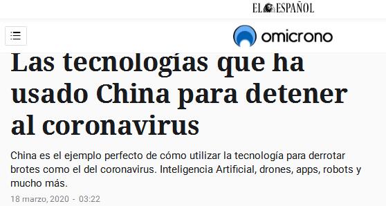 外媒：中国科技抗“疫”成果突出值得他国效仿