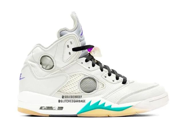 ow x aj5第三双?神秘的白葡萄配色终于亮相?