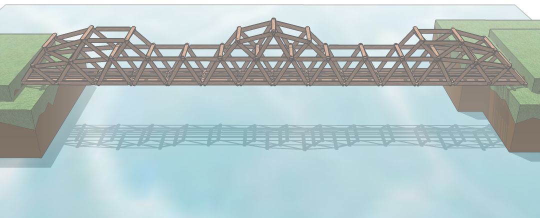 优秀学生作品-桥梁设计图