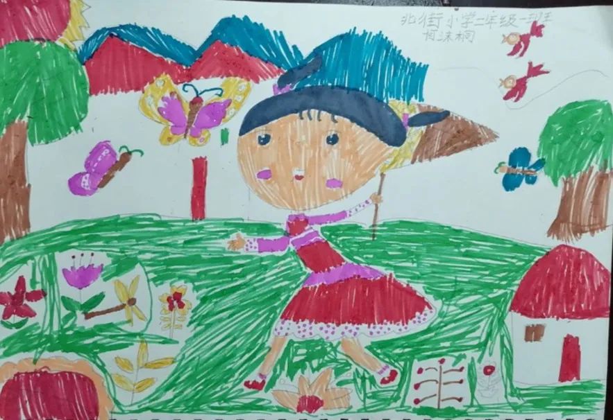 儿童书画作品(五十八) ——广元市北街小学二年级一班专刊
