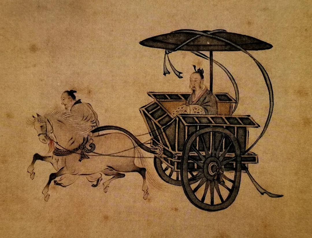 彩绘木轺车 - 精品赏析 - 甘肃省博物馆